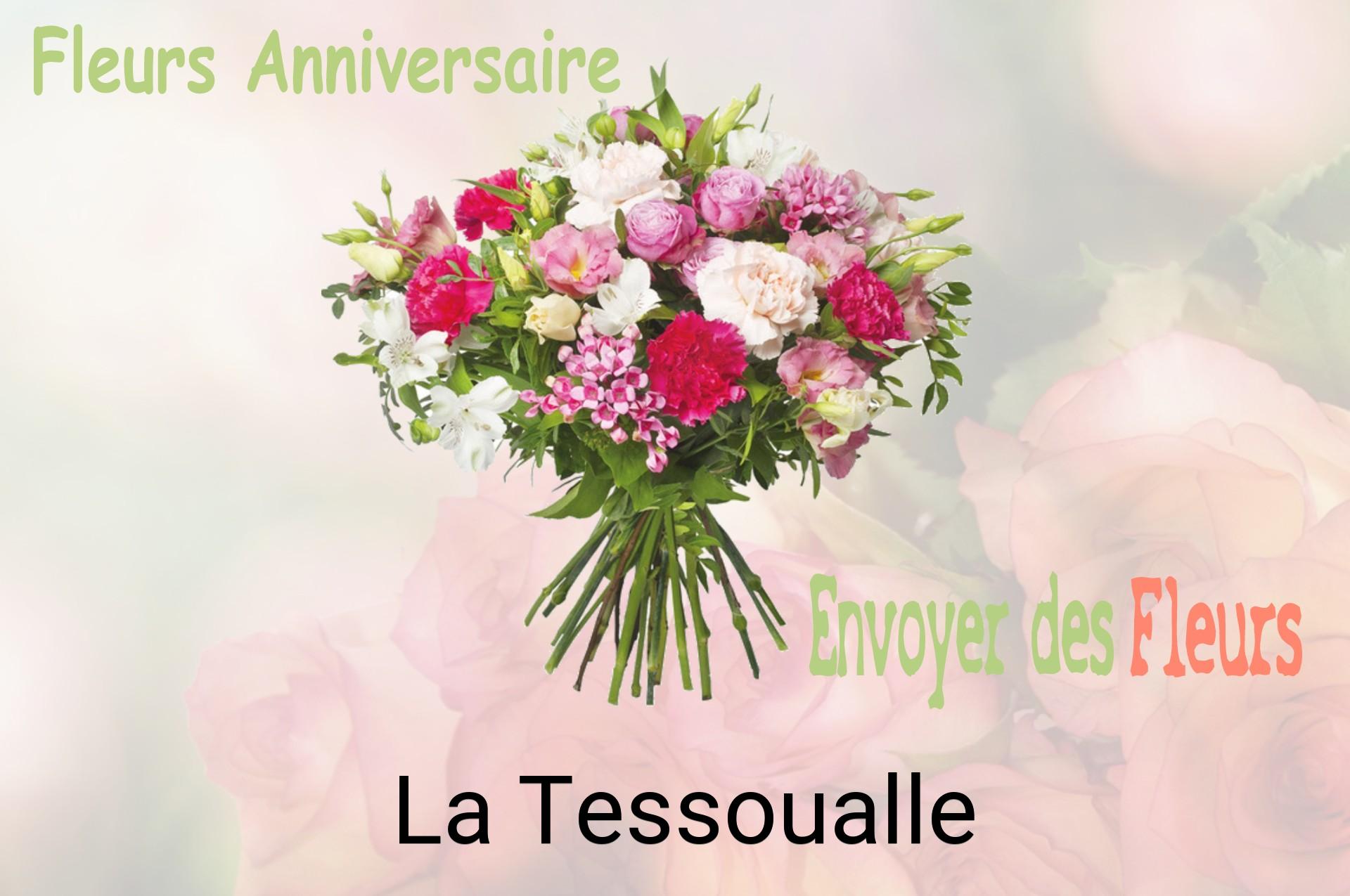 Bouquet de fleurs d’anniversaire livré à La Tessoualle