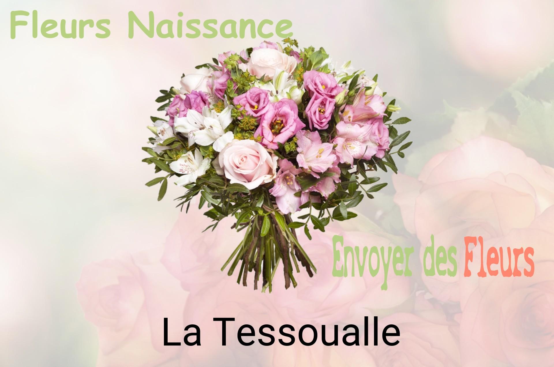 Bouquet de fleurs de naissance livré à La Tessoualle